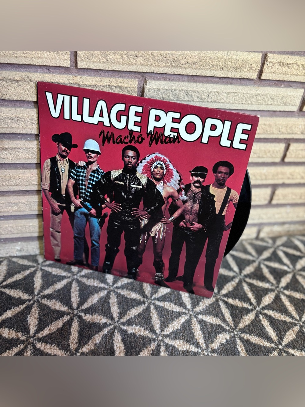 70's Village People "Macho Man" Record - Village People Album - 70's Disco Vinyl